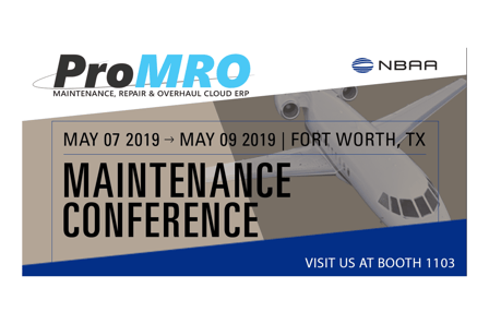 NBAA logo ProMRO conference