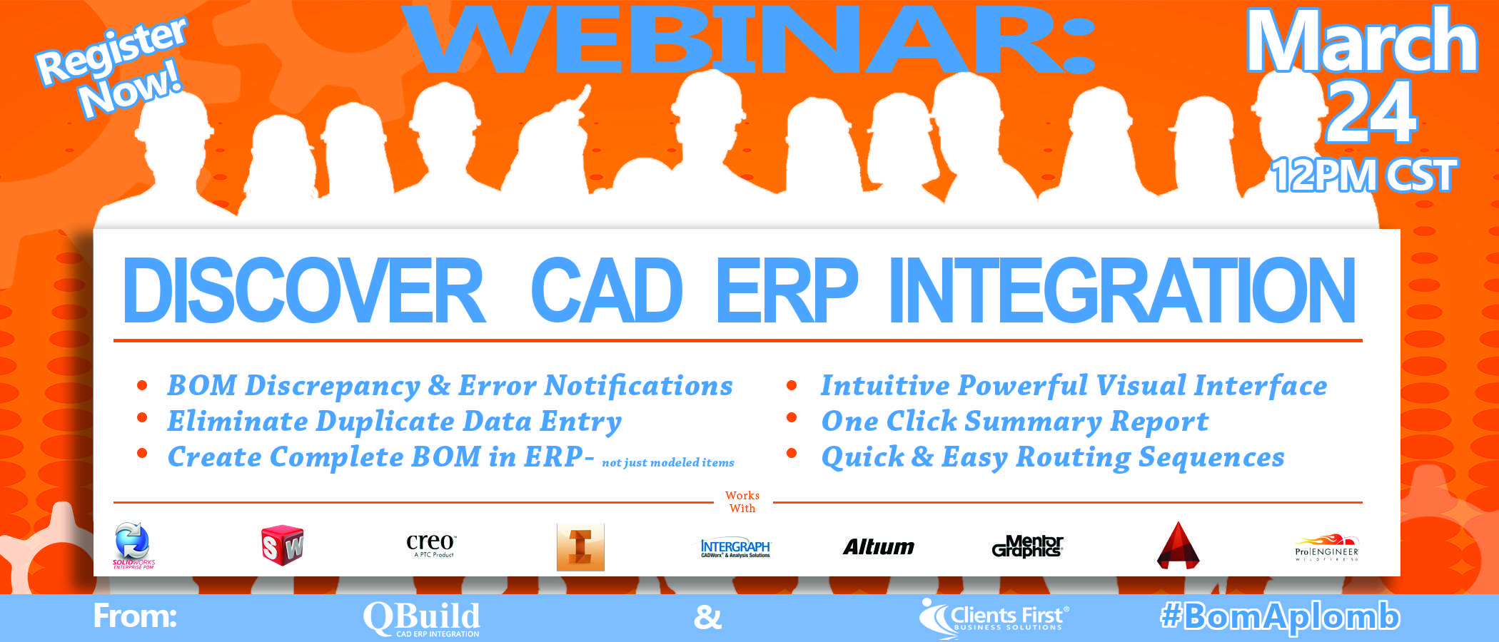 Clients First TX & Qbuild CAD Webinar Link