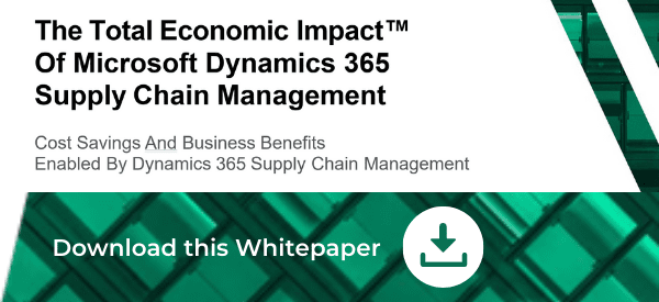 Dynamics 365 Supply Chain Management
