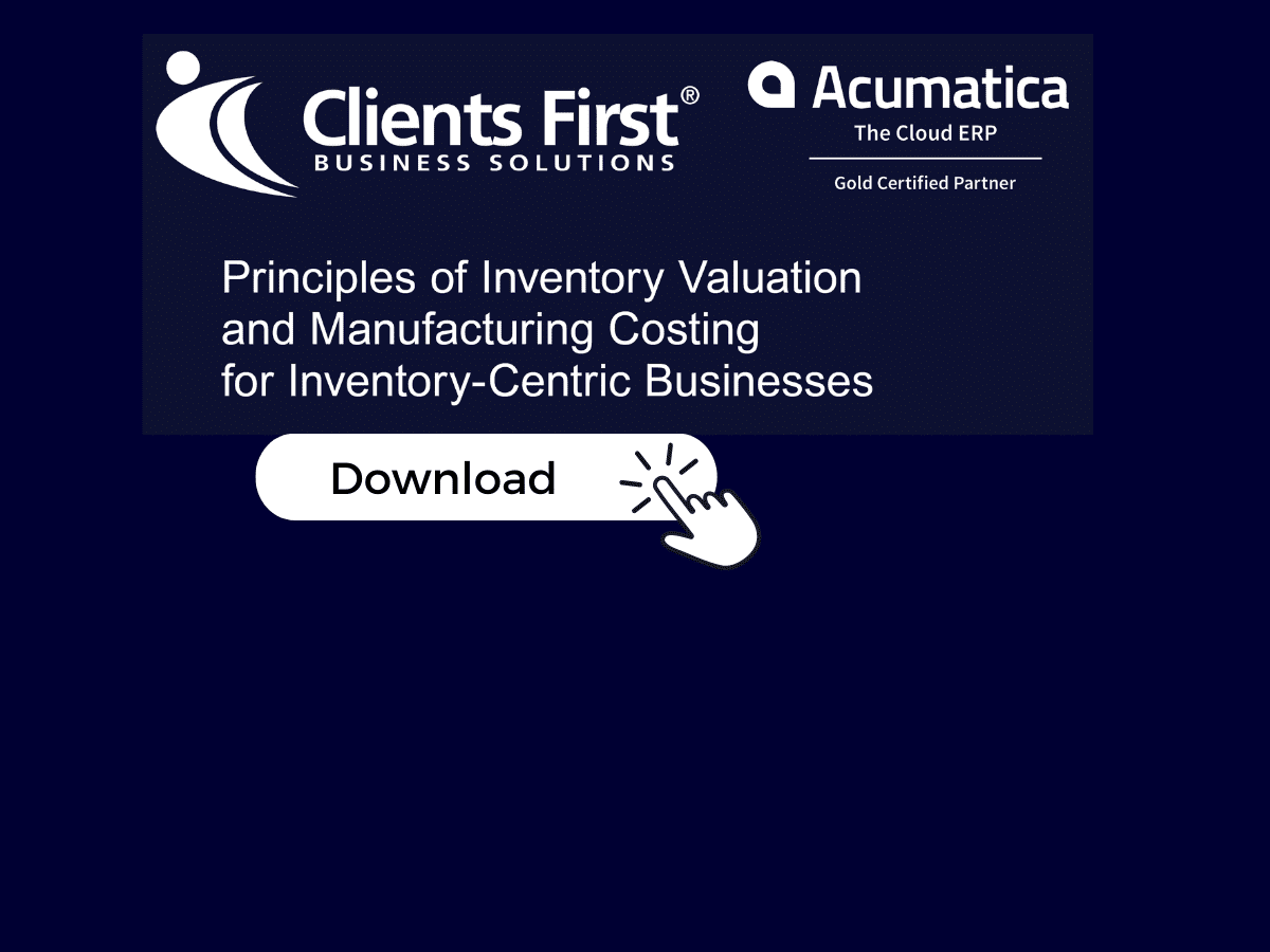 Principles of Inventory Valuation and Job Costing: Whitepaper