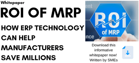 MRP for Manufacturing