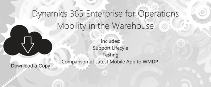 Dynamics 365 Mobility in the Warehouse