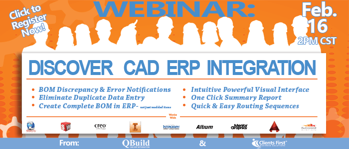 Webinar: CAD to ERP integration